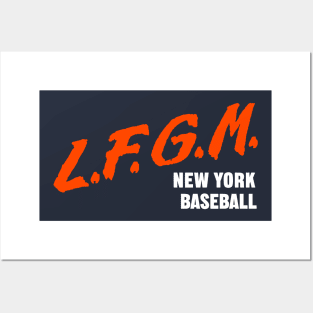 LFGM New York Baseball Posters and Art